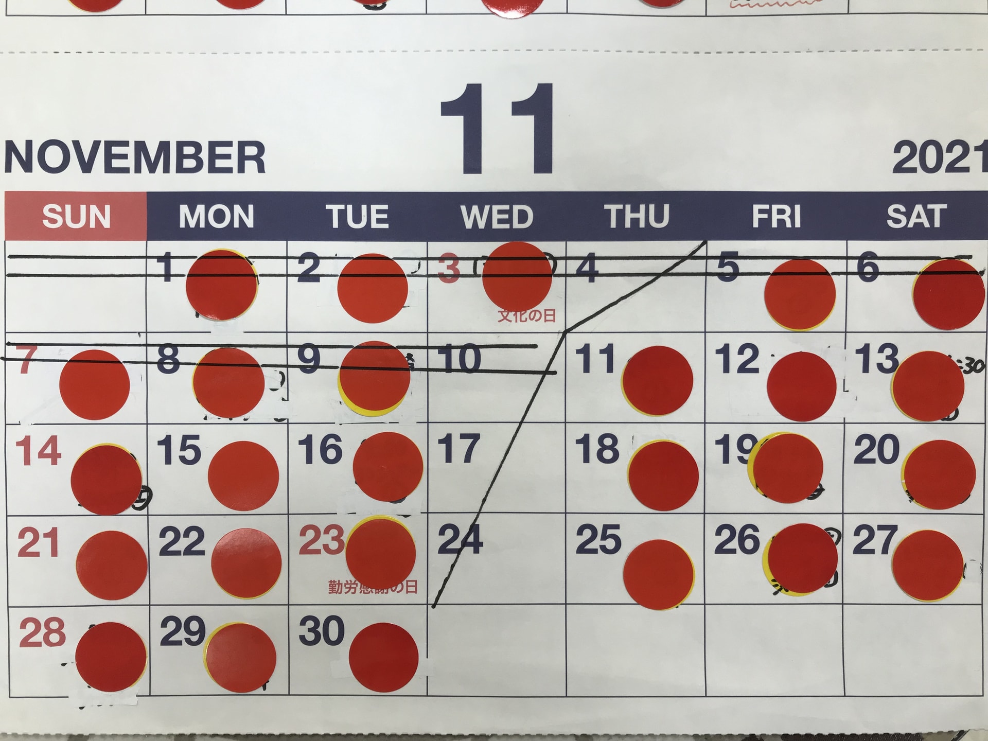 予約状況のご案内(2021年11月10日現在)毎週水曜更新予定 予約状況のご案内(2021年11月10日現在)毎週水曜更新予定